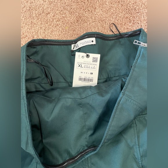 ZARA NWT TOPSTITCHED DRESS - Picture 8 of 8